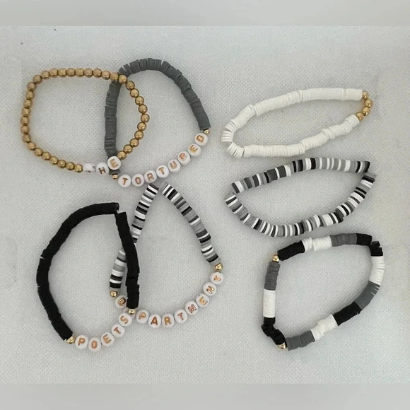 SET: Girls beaded bracelets. The Tortured Poet Department, 7 bracelets. - Picture 13 of 13
